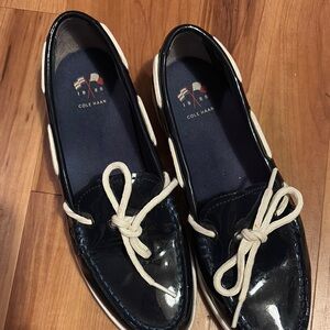 Cole Haan Navy Blue Loafers